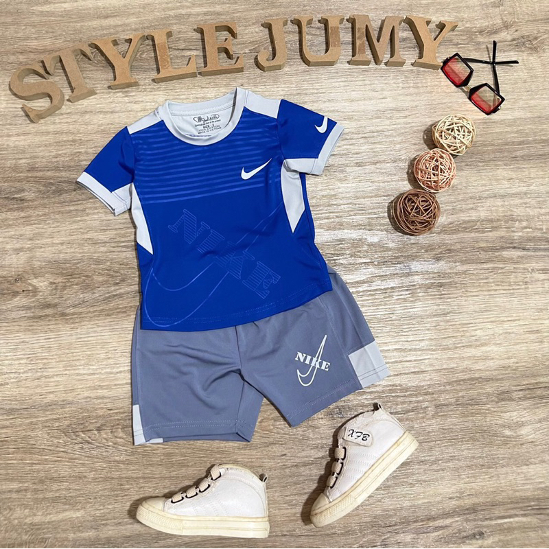Bộ thể thao thun lạnh 18 - nike chất thun lạnh cao cấp co giãn thoải mái kiểu dáng khoẻ khoắn cho bé trai 10-25kg