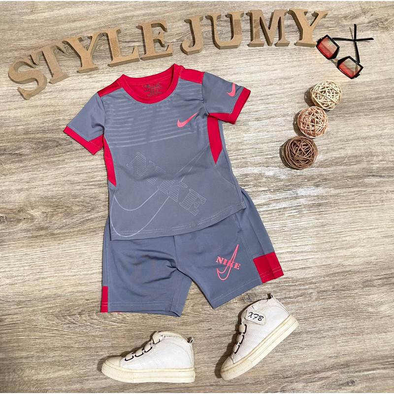 Bộ thể thao thun lạnh 18 - nike chất thun lạnh cao cấp co giãn thoải mái kiểu dáng khoẻ khoắn cho bé trai 10-25kg