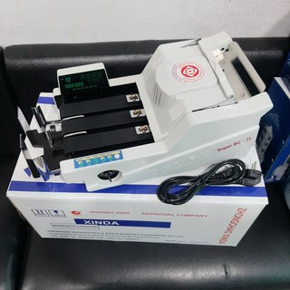 Máy đếm tiền( đếm vé số),máy đếm tiền Xinda Super BC máy đếm số tờ chất lượng cao, mới new 2023