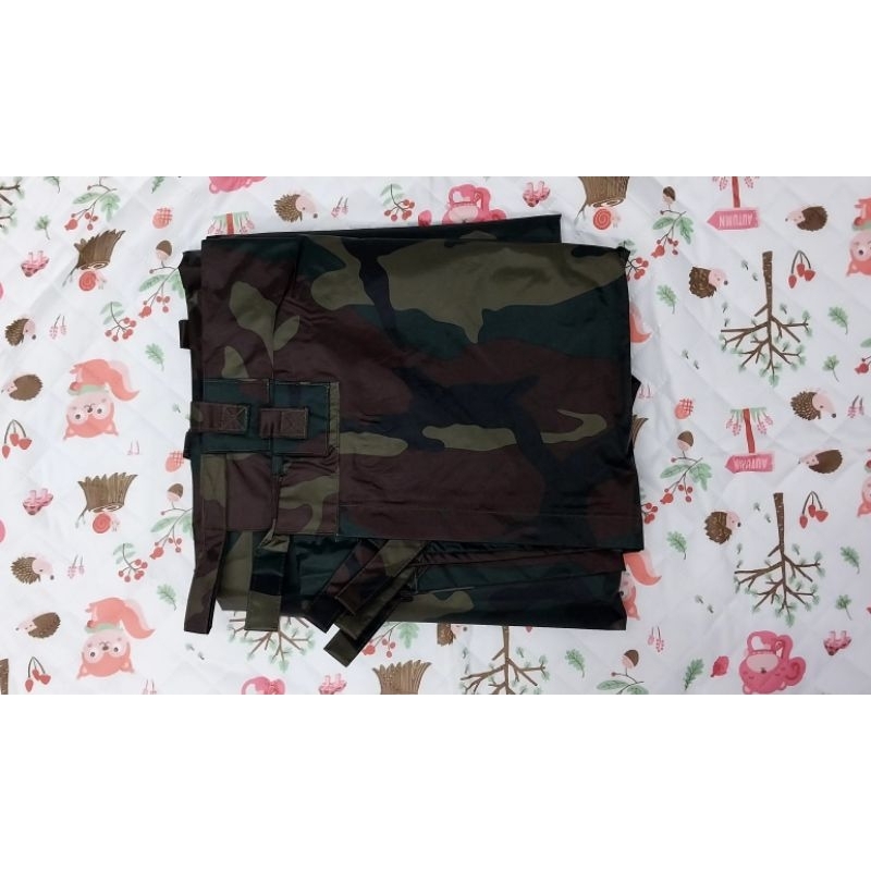 Tấm tăng /bạt rằn ri che mưa cao cấp 1m8 -3m2 có kèm dây dù tròn 20 m