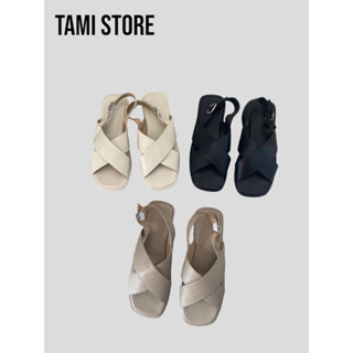 GIÀY SANDALS JADLI QUAI CHÉO BẢN LỚN