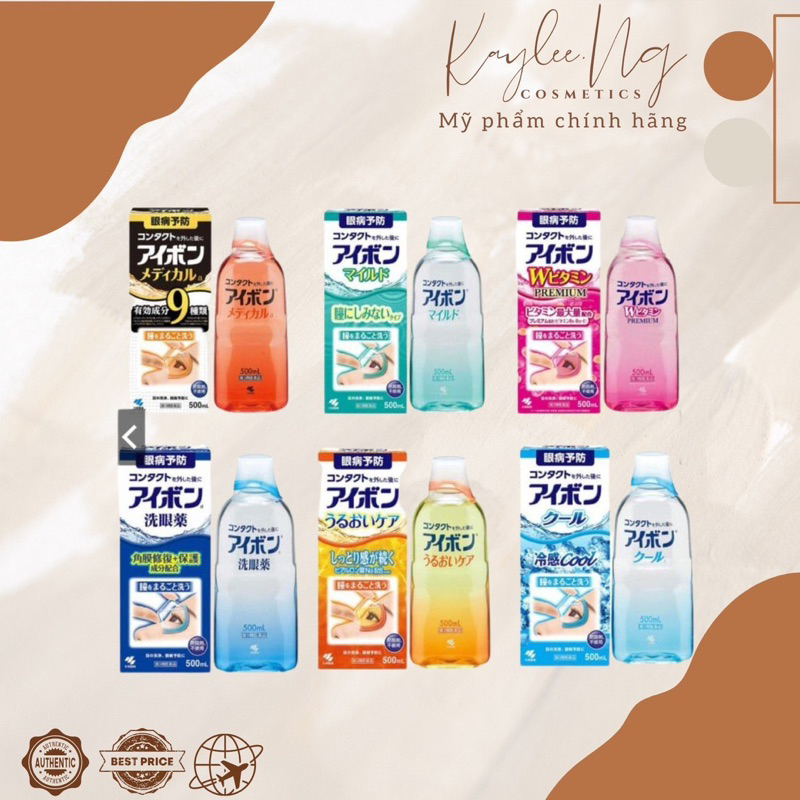 Nước Rửa Mắt Eyebon 500ml Kobayashi