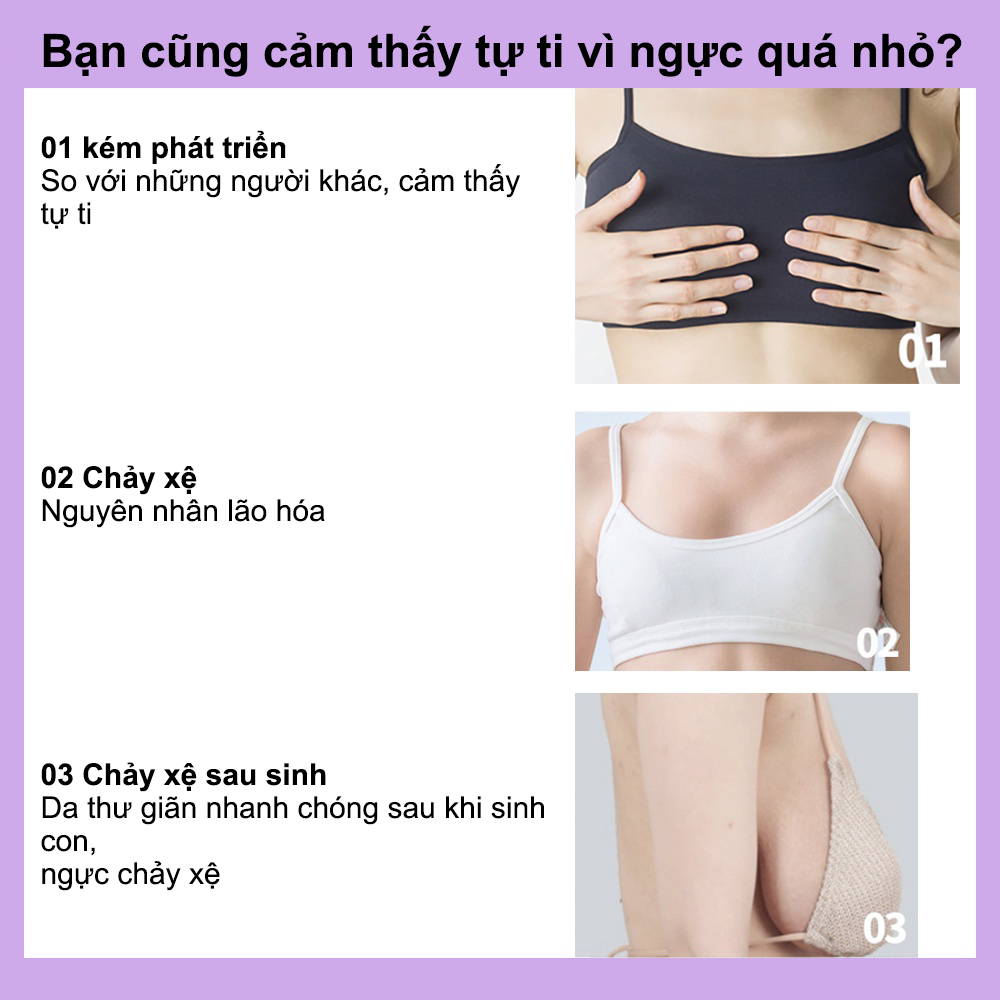 kem nở ngực kem nâng ngực 100g Nhanh Ngực Tự Nhiên Massage Săn Chắc Và Nâng Ngực Dành Cho Nữ