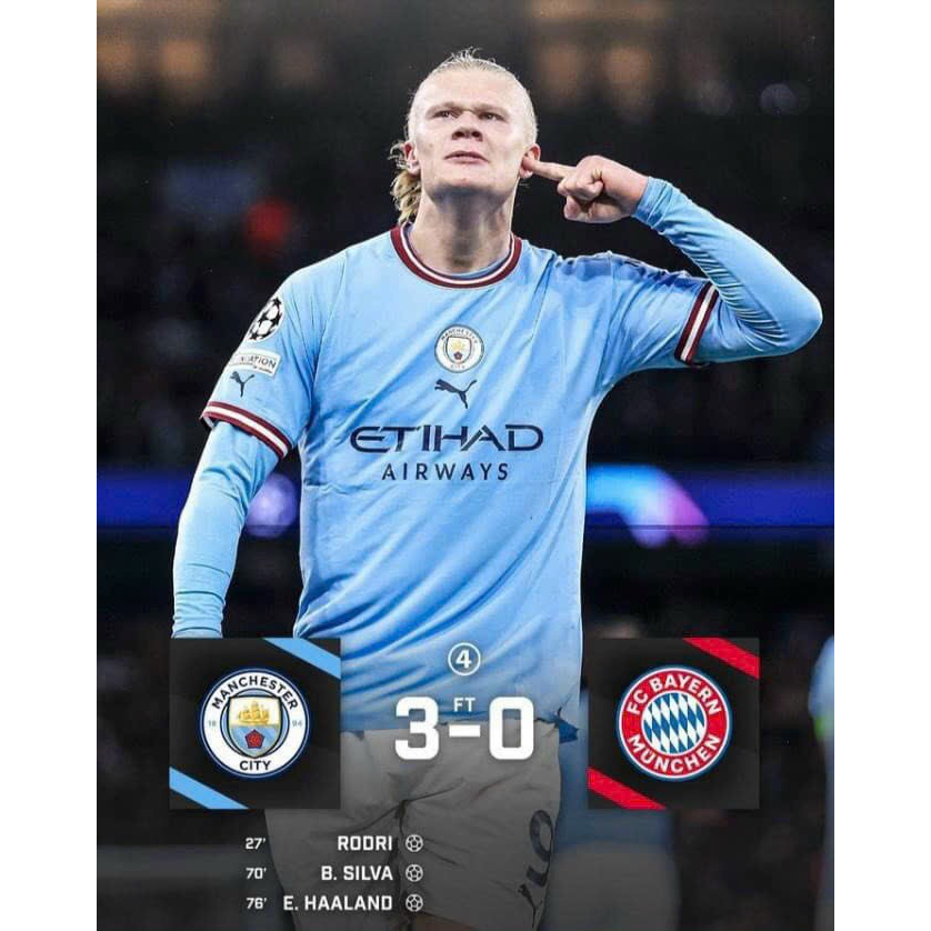 Quần Áo Bóng Đá CLB Manchester City 2022-2023- Hàng Thái Lan - Vải Mè Cao Cấp - Vicsport