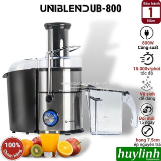 Máy ép hoa quả uniblend ub-800 - 800w