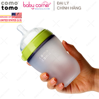 Bình Sữa Silicone Comotomo 150ml/ 250ml Cho Bé 0M+