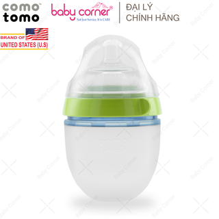 Bình Sữa Silicone Comotomo 150ml/ 250ml Cho Bé 0M+