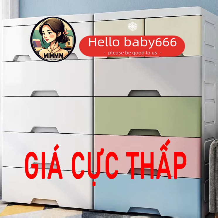 Tủ nhựa có bánh xe Macaron bốn tầng năm tầng sáu tầng，Chất liệu PP, an toàn và không mùi,không ô nhiễm