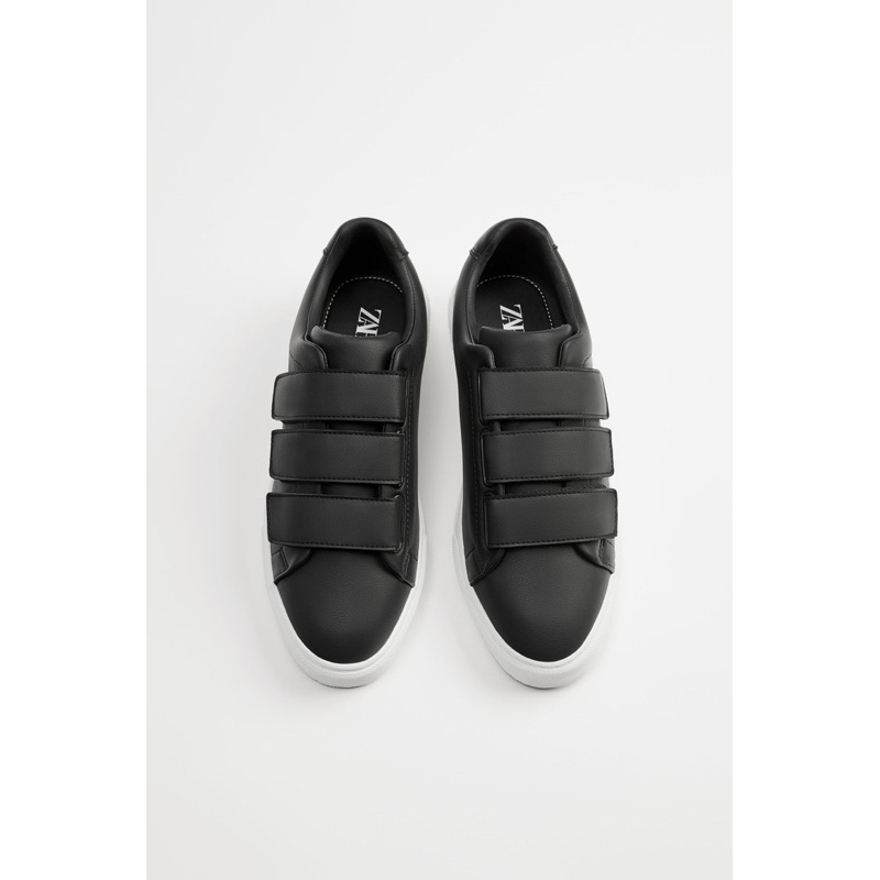 Giày thể thao sneaker Zara authentic LACELESS size 41