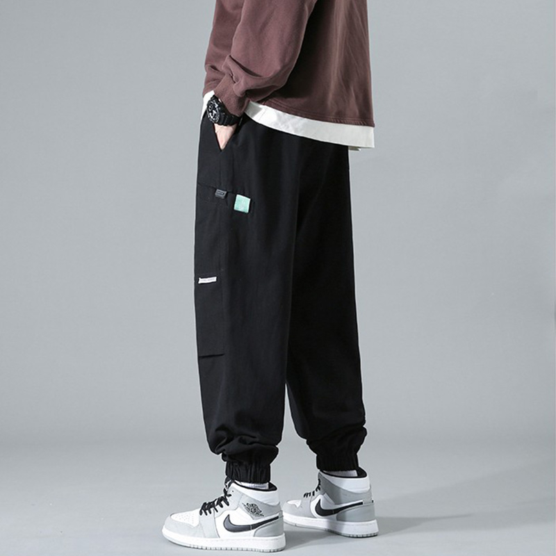 Quần Túi Hộp nam thời trang phong cách hàn quốc Quần jogger unisex mùa hè baggy jean ulzzang Cá Tính màu trơn Mới 2023