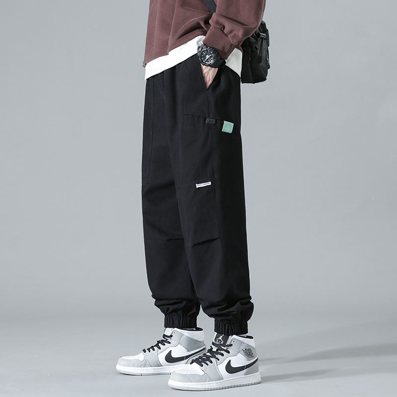 Quần Túi Hộp nam thời trang phong cách hàn quốc Quần jogger unisex mùa hè baggy jean ulzzang Cá Tính màu trơn Mới 2023