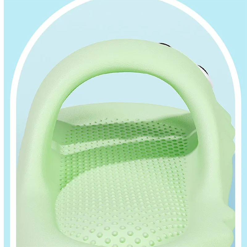 Dép quai ngang, dép bánh mì, dép nữ hình cá sấu siêu mềm siêu xinh mẫu mới hot trend 2023 - Xanh, Trắng kem, Hồng