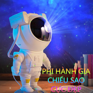 Đèn phi hành gia,đèn chiếu sao,đèn ngủ decor phòng,đèn laser phòng bay,Tầm nhìn 3D đầy màu sắc
