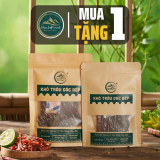 Khô Trâu gác bếp ăn liền SuchiFood (thịt trâu gác bếp Tây Bắc) - Tặng 100g khô lợn