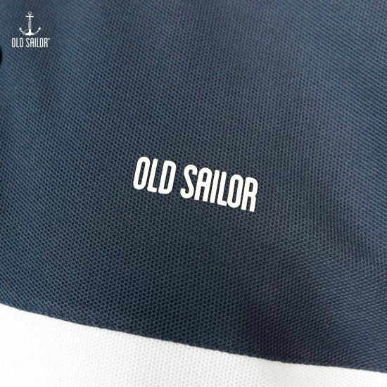 Áo Polo Nam OLD SAILOR Thiết Kế Phối Màu Đơn Giản Sang Trọng Chất Vải Pique Thoáng Mát Bigsize 55-130kg