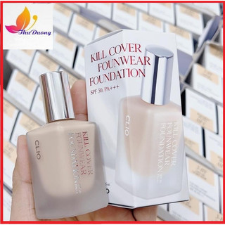 Kem nền siêu che phủ kiềm dầu clio kill cover foundation spf20 pa++_mini size