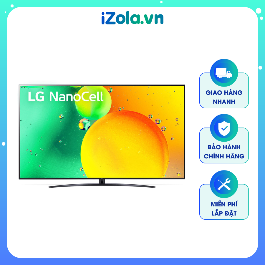 Smart Tivi NanoCell LG 4K 50 inch 50NANO76SQA | BigBuy360 - bigbuy360.vn