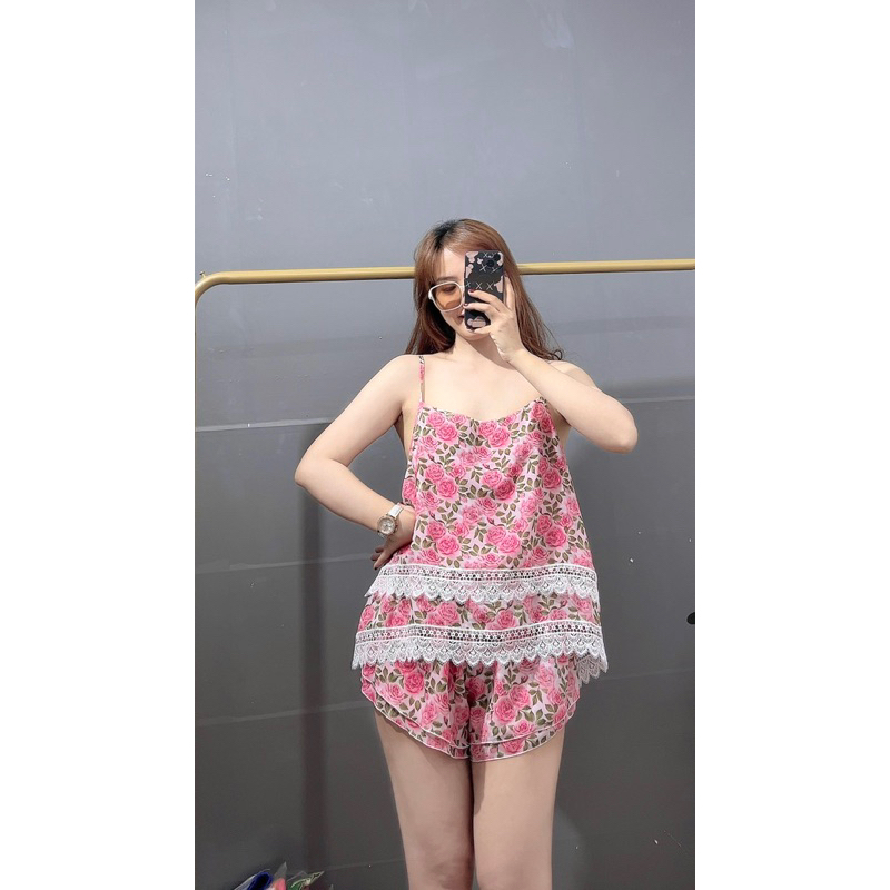 Bộ lụa voan hai dây 175