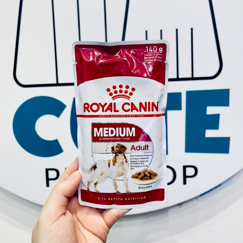 Pate Thức Ăn Ướt Cho Chó ROYAL CANIN Medium Adult-140g
