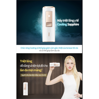 Máy triệt lông Ulike ICE COOL IPL -WHITE