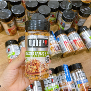 Gia vị ăn kiêng 0 calo Weber( eat clean, keto, gymer, das, không đường )