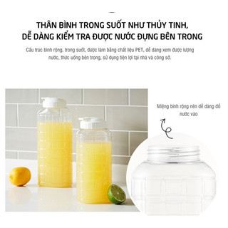 Bình Nhựa Đựng Nước Lock Lock