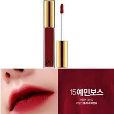 Son kem B'BIA Bbia Last Velvet Lip Tint màu 15 đỏ lạnh