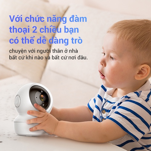 Camera Wifi EZVIZ C6N 2mpx, Camera EZVIZ C6N 4mpx, Camera trong nhà, Bảo hành 24 tháng