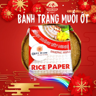 [500g] Bánh Tráng Muối Ớt. Trung Nghĩa.