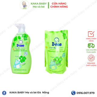 Nước rửa bình sữa dnee chai 620ml, túi 600ml