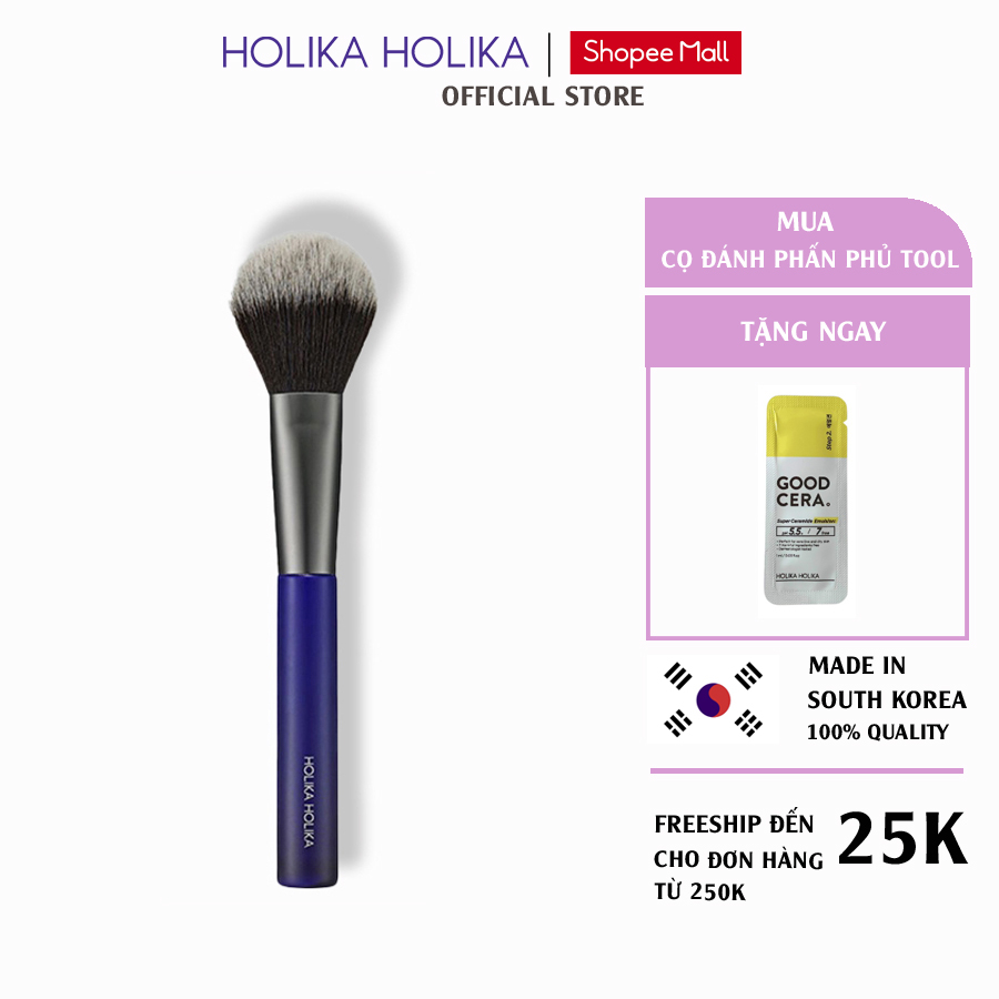 Cọ tán kem nền dẹt Holika Holika Magic Tool Flat Foundation Brush 15,8x2,5 (cm) - 7173