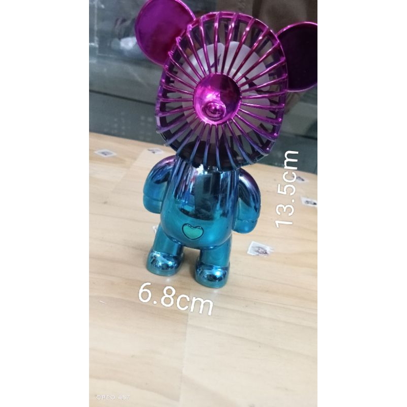 (tặng quà) quạt điện gấu bearick giá rẻ
