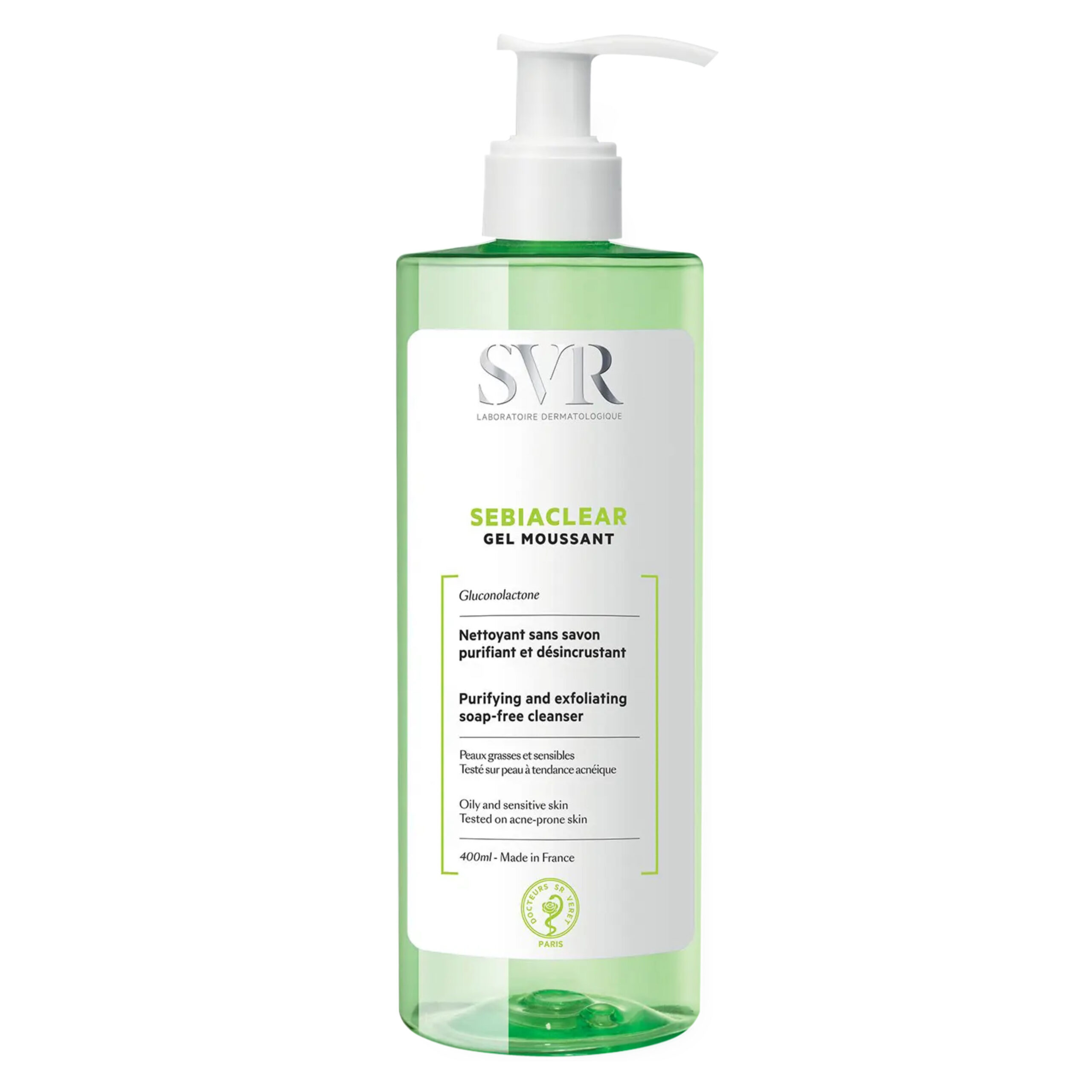 Sữa Rửa Mặt SVR Gel Rửa Mặt SVR Sebiaclear Gel Moussant 400ml Bản Cũ