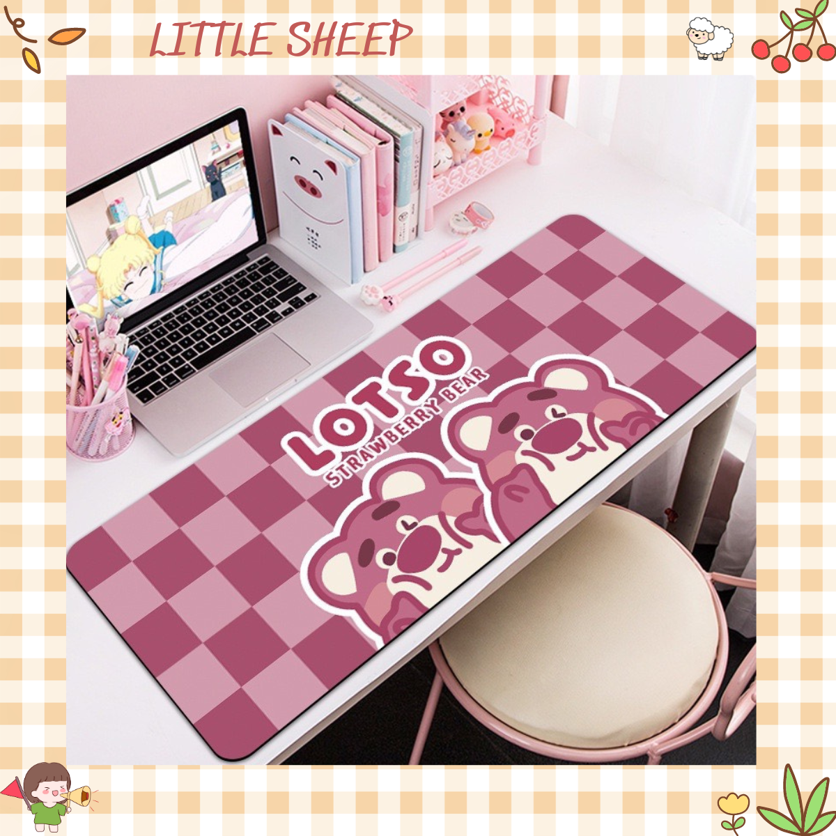(Mẫu mới ) TẤM LÓT CHUỘT GẤU LOTSO, CHẤT LIỆU DÀY DẶN,CHỐNG NƯỚC ĐỘ DÀY 3CM