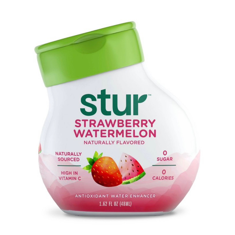 Chất tăng cường nước dạng lỏng vị dưa hấu dâu tây hoặc vị cherry dứa cam Stur 48ml pha được 24 lần