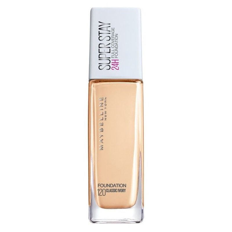 Kem Nền Maybelline Superstay Full Coverage 24H Foundation (30ml)- mã 120