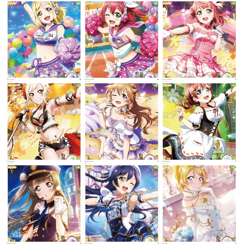 Card nhân phẩm Goddess Story hình nhân vật Love Live!