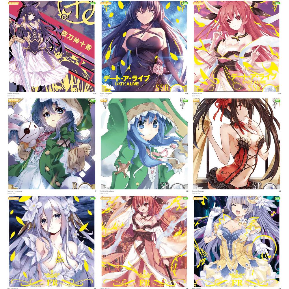 Card nhân phẩm Goddess Story hình nhân vật Date A Live