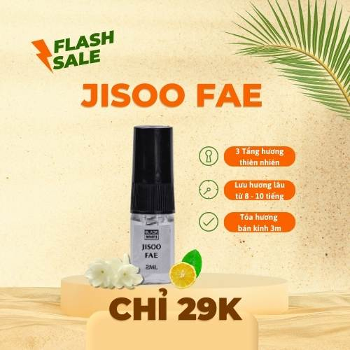 Nước Hoa Nữ Jisoo Fae Gợi Cảm, Kiều Diễm - 2ml