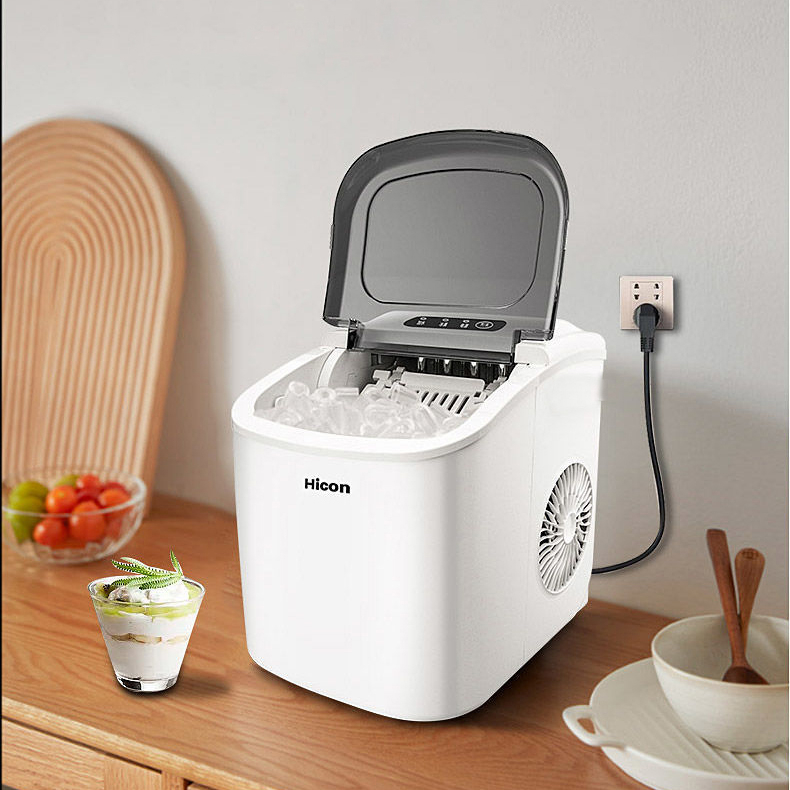 Máy Làm Đá Viên Tự Động Chỉ Trong 6 Phút XIAOMI HICON Chính Hãng Công Suất Mạnh Mẽ Tiết Kiệm Điện Làm Đá Nhanh Chóng