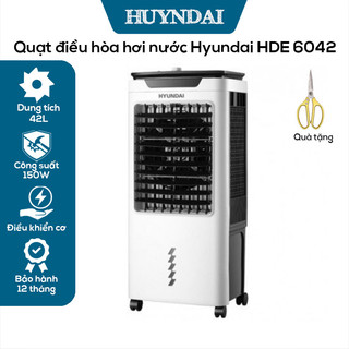 Quạt điều hòa hơi nước Hyundai 42L / 50L / 65L / 80 L | Hàng chính hãng bảo hành 12 tháng, điều khiển cơ