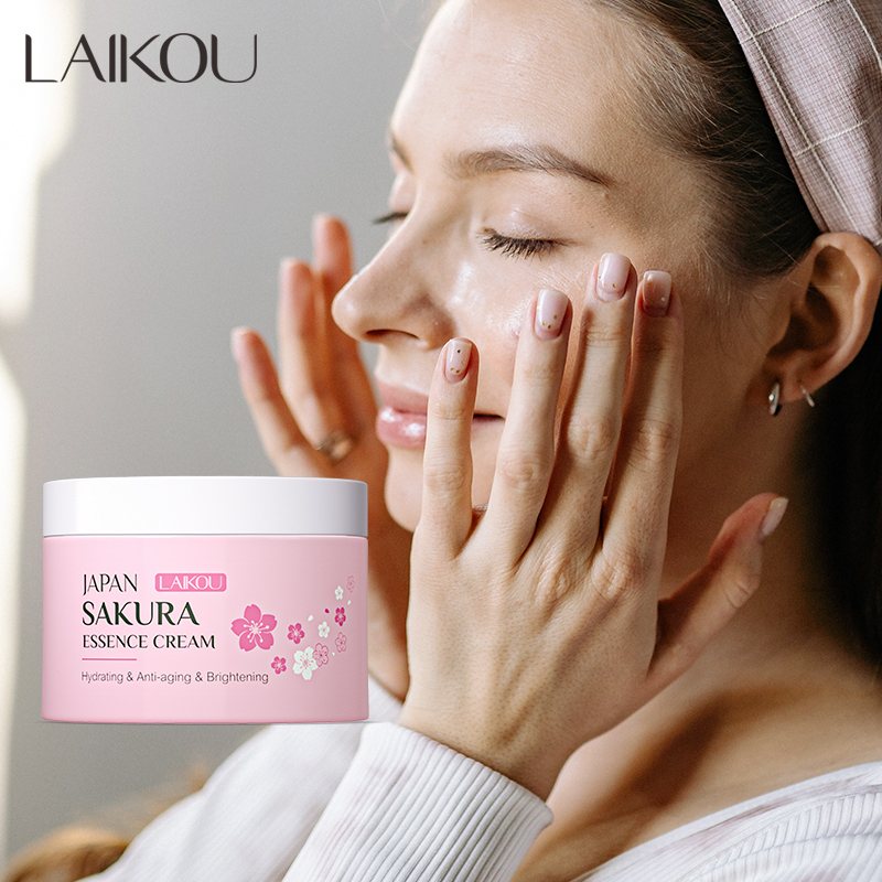 Kem dưỡng da mặt LAIKOU Sakura Repairing Lighten Wrinkle Moisturizer