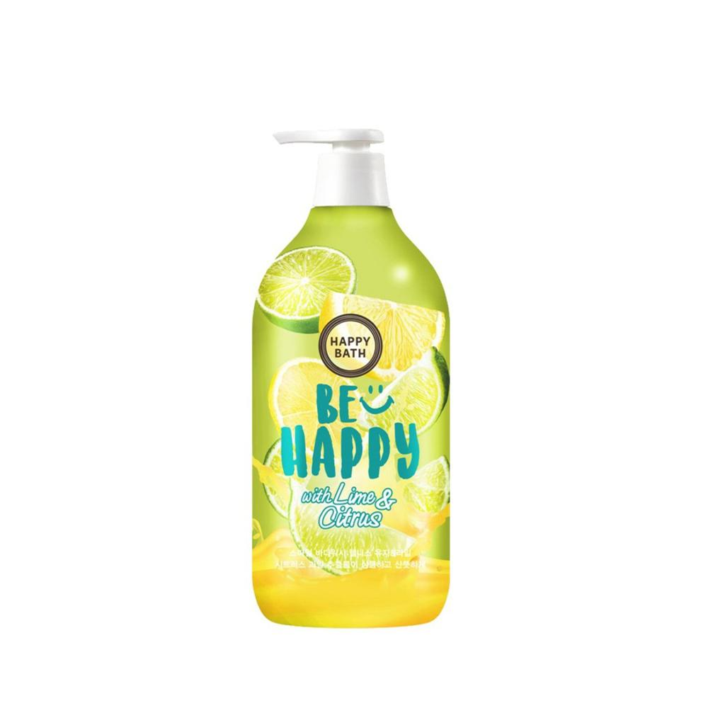 Sữa tắm Happy Bath Smile Body Wash Wellness (Lime & Citrus)  900g