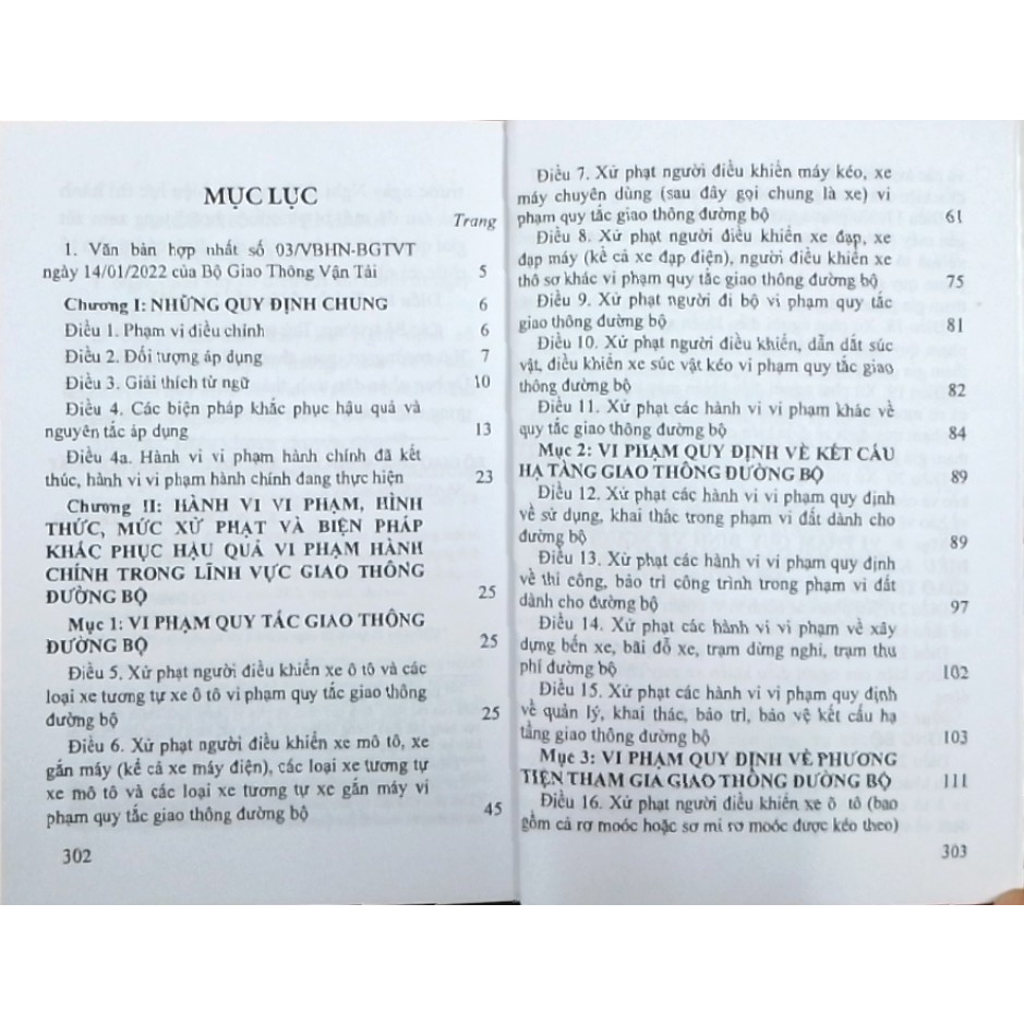 Sách - Quy Định Xử Phạt Vi Phạm Hành Chính Trong Lĩnh Vực Giao Thông Đường Bộ