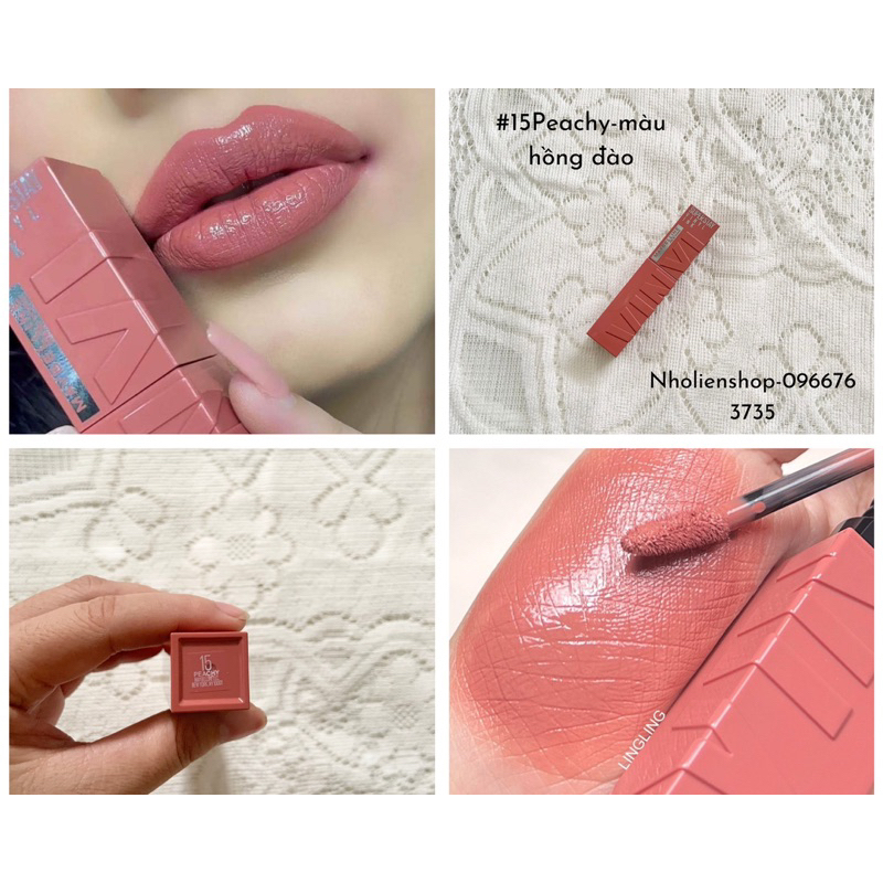 Son maybelline superstay Vinyl ink Liquid lipcolor
