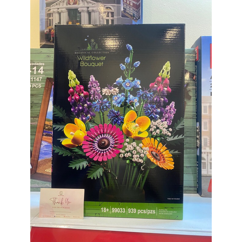Đồ chơi lắp ráp 99033 10313 Bó hoa dại trang trí tuyệt đẹp