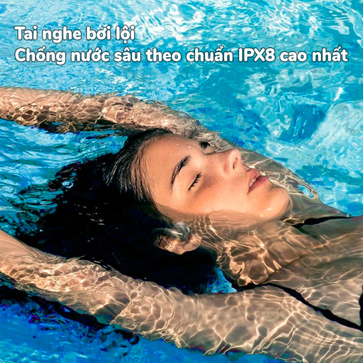 Tai nghe thể thao Con Gusto K9 32Gb thời lượng pin lớn với 3 kiểu dẫn truyền âm