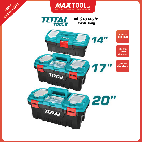 Thùng đựng đồ nghề khóa nhựa Total