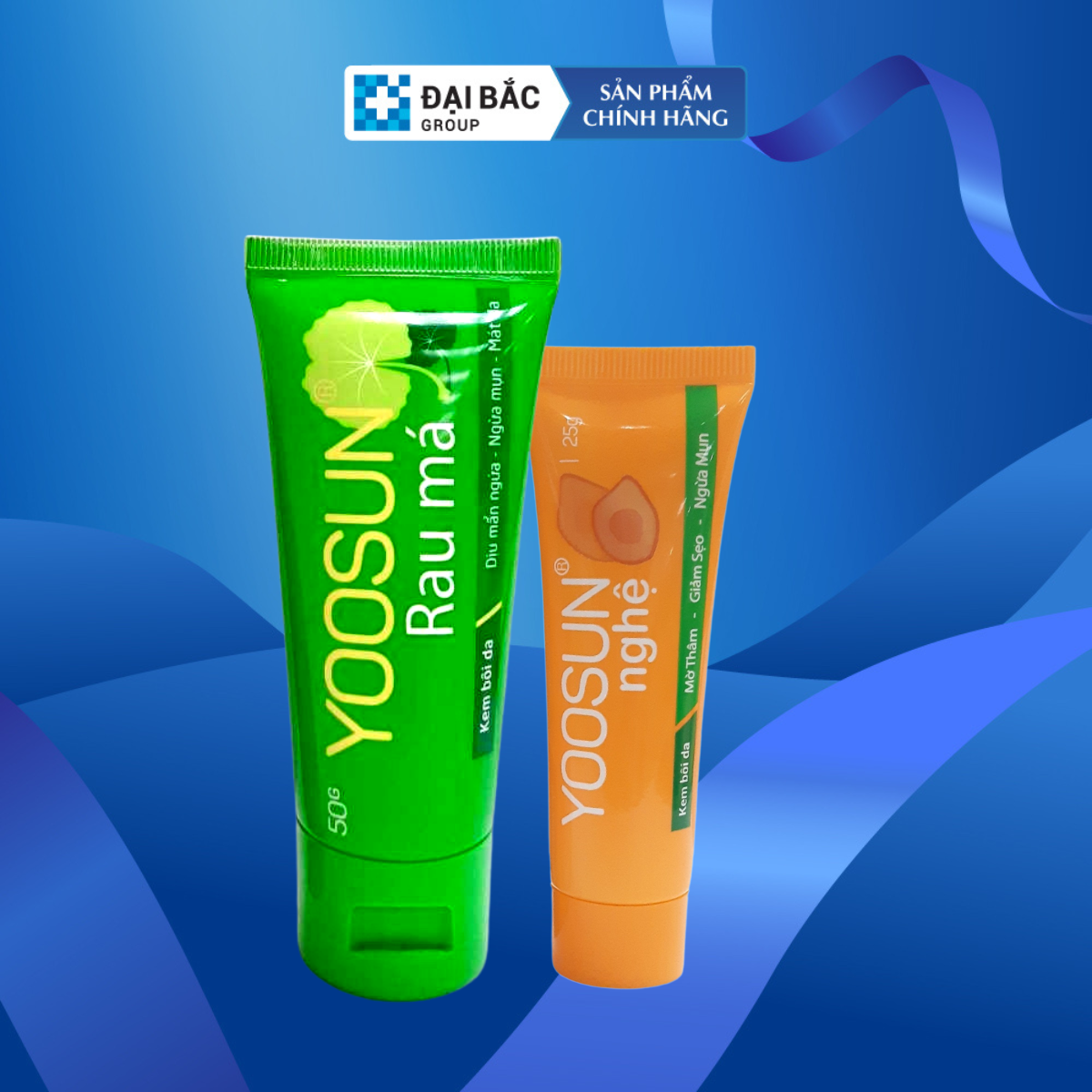 Combo Yoosun rau má Yoosun Nghệ dịu mẩn ngứa ngừa mụn giảm thâm mụn