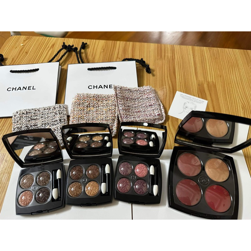 Bảng mắt CC Cha.nel Tweed màu 01 02 03 04 sẵn✨